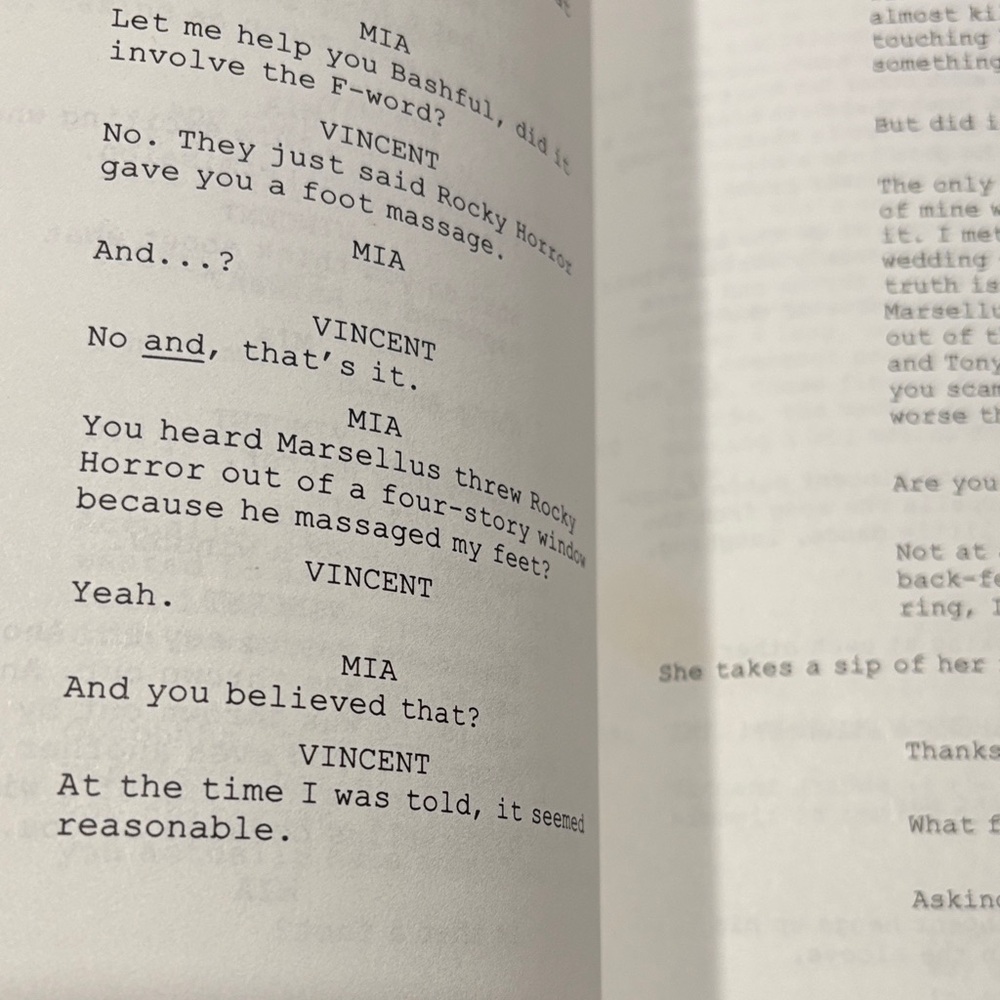 Pulp Fiction Screenplay Book - Picture 4 of 4